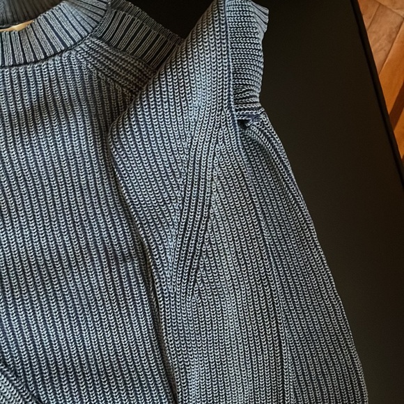 Rag & Bone blue cut out sweater size XS - Picture 7 of 16